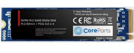 CoreParts CPSSD-M.2NVMEHE-2TB vidinis M.2 2000GB PCI Express 3.0 3D NAND NVMe kietasis diskas