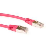 ACT tinklo kabelis SSTP Cat6 PIMF raudonas 25m RJ45 FB9525
