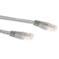 ACT Grey 3m LSZH U/UTP CAT6 tinklo kabelis su RJ45 jungtimis IB9003