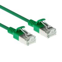 ACT Green 5m LSZH S/FTP CAT6A plonas tinklo kabelis su RJ45 jungtimis (DB7705)