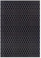 Durų kilimėlis Home4you Dawn Foam Door-11, juoda sp., 90 cm x 60 cm