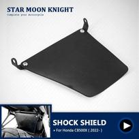 For Honda CB500X CB 500 X 2022 2023 - Motorcycle Accessories Shock Shield Shockproof Cover Fender Mudguard Rear Tire Hugger black