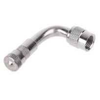 Adaptors Tire Stem Extender 90 Degree Tyre Valves Extension Auto Truck Motorcy 1 gray