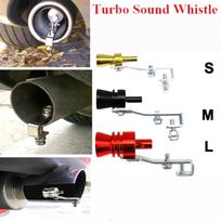 Universal Car Turbo Sound Whistle Sound Simulator Vehicle Refit Device Exhaust Pipe Turbo Sound Whistle Car Turbo Muffler Blue-S black