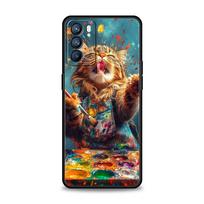 Mielas katės telefono dėklas, skirtas Oppo A17 A31 A54 A57 A78 A79 A98 Find X5 X6 Reno 6 7 8 10 11 12 13 F Pro 5G, minkštas TPU dangtelis Fundas Capas For Find X5 Pro beige