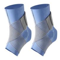2Pcs Sports Ankle Brace for Men Women, Adjustable Sprained Ankle Support Foot Wrap, Ankle Compression Sleeve for Achilles Tendonitis Pain Relief 2XL beige