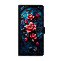 For Redmi Note 9 8 Pro 9S Wallet Flip Case for Xiaomi Redmi Note 9 Pro 8 7 Note8 8Pro 9s Protection Cover Painted Pattern Fundas Redmi Note 7 Pro black