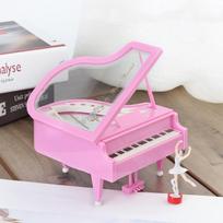 European-style Piano Model Music Box Hand Crank Office Decoration Ballet Dance Girls Music Box Ballerina Girls Home Decorations balta