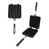 Cast Iron Sausage Grill Pan Detachable Sausage Cooking Pan Hot Dog Grill Pan  Cooking Breakfast juoda