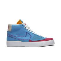 Nike Blazer Mid SB Edge 'Hack Pack' (Unisex) Laser Blue / Watermelon Skateboard Shoes CI3833 400 38.5 gray