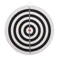 Double‑Sided Flocking Dartboard Dart Set Target Game for KTV Leisure Entertainment white