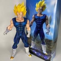 Ck Dragon Ball Anime Majin Vegeta 1/4 Scale Standing Statue Boxed Collectible Figure Collection Decoration Adult Collector Model blue