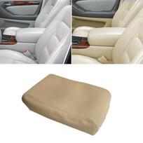 Beige Center Armrest Leather Cover For Lexus GS300 GS400 GS430 1999 2000 2001 2002 2003 2004 Central Armrest Box Skin Cover gray