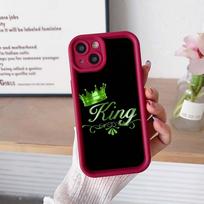 Sky Eye kopėčių telefono dėklas iPhone 15 14 13 12 11 Pro Max Samsung A15 A25 A24 S23 FE Huawei Honor 90 Angel Eye minkštas viršelis A31 Karalius Karalienė poroms menas Honor Magic 5 Pro black
