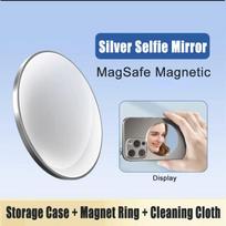 MagSafe Magnetinis Telefono Galinis Asmenukių Vlog Veidrodis HD Nuotraukų Pagalbinė Kamera Išgaubtas Veidrodis IPhone Samsung Fotografijos Priedai white