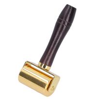 Leather Press Edge Roller Leather Rolling Wheel Laminating Roller DIY Accessories ToolM black