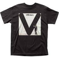 26 The Vibrators Pure Mania Mens T Shirt Rock And Roll Classic Band Tee New Black Unisex T-Shirt M white