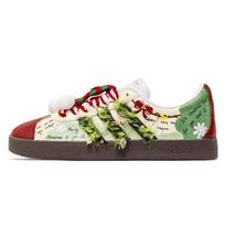 Adidas VL COURT 2.0 Fantasia, Love Planner Odiniai žemi riedlenčių batai Unisex Raudoni Žali JQ2470(Komanda1210-) 39⅓ beige