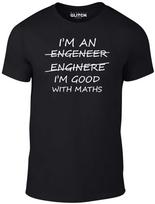 I'm An Engineer Good At Maths T-Shirt Mens Womens Tees Top - T Shirt Mens Womens Tees Top Funny Engeneer Physics Graduate M gray