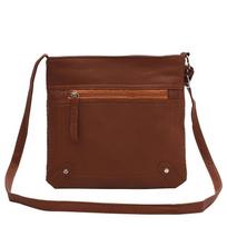 Vintage Multi-pocket Crossbody Bags Solid Color Soft Pu Leather Shoulder Bag Perfect Sling Bag For Women Daily Travel brown