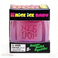 Schylling NeeDoh Nice Cube Decompression Block Pinching Music Puzzle Toy for Venting and Focus blue