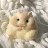 Hamster Taba Squishy Silicone Fuzzy Cute Hamster Animal Squishy Toy hi Toy Tabby Anti Stress Release Hand Relax Gift geltona