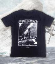 Moby Dick T-Shirt Men Herman Melville Gothic Literature Graphic Short Sleeve Oversized Streetw S gray