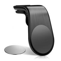 Magnetinis automobilinis telefono laikiklis Metalinis stovas Priedai Skoda Kamiq Kodiaq Karoq Yeti Octavia Fabia Rapid Superb Scala Roomster gray