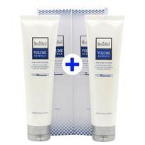 Monobel Volume Essence 150ml+150ml Curling Essence Curl Cream Hair Protein Hair Lotion Wave Setting Wax Salon 150ml 2 pcs white