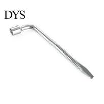 Wheel Nut Wrench 17/19/22/24mm Tire High Torque Non-slip Car Tyre Removal Tool High-carbon Steel Socket Spanner 2 End L Type Hex Key 17mm