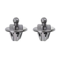 2 vnt. bagažinės lentos laikiklių 1208271 Ford Fiesta Mk5 2002-08 Fusion 02-12 gray