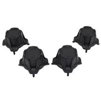 4× Tire Wheel Hub Cap Black Center Caps For Can Am Maverick X3 Turbo R 2017-2020 black