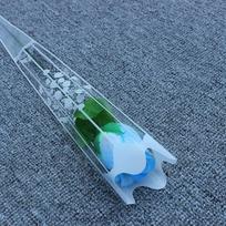 1 vnt., Dirbtinė rožės gėlė, Plastikinis rožių puokštė Motinos dienos dovanai, Valentino dienos dekoracija gray