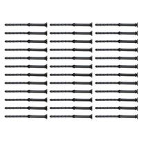 12/24/36Pcs PC Case Fans Computer Cooling Fan Mount Screws CPU Fan Mounting Pin Rivet Black Soft Rubber Reducing Noise