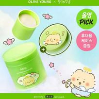 Abib Heartleaf Spot Essence Pad Clear Touch 70 Sheets Set (+70 Refill + Pad Case) beige