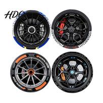 Car Coaster 4PCS Coasters Tire Styling Decorative Wear-Resistant Reusable Insulating Thermal Pads Protects Desktop from Scratches Coasters