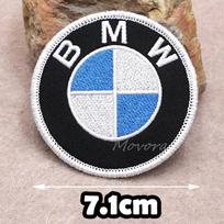 Automobilio Motociklo Mažas Siuvinėtas Lopas Lipdukas Drabužio Skylės Lopas Decal BMW E46 E90 E60 F30 F10 E39 E36 F20 G30 G20 E87 djsc34 Hand-sewn style