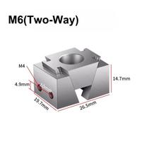 Mold Steel Precision OK Fixture Manual Workholding Clamp New Side Clamping Fixture  CNC Machining M6
