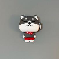Stereo Husky AirPods 1 generation bluetooth headset cover for apple pro1 generation cartoon silicone protective case Airpods4 white