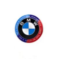 Automobilio Metalinės Nuotolinio Raktelio Lipdukai BMW Specifinis Ženklelis Lipdukas BMW X1 X3 X4 X5 X7 E46 E90 F20 E60 E39 F10 M1 M2 M3 M5 M6 M7 E87 M 14mm white