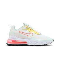 Nike Womens Air Max 270 React 'Pale Ivory' (women's sizes) Pale Ivory / Barely Green / Light Zitron / Summit White Running Shoes CV8818 102 36.0 white