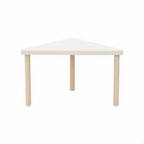 Kampinio stalo lentyna Taupanti vietą Trikampė laikymo lentyna Lengvas montavimas Trikampis skirtas 29x29x21.6cm white