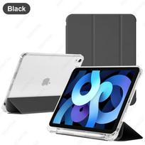 For iPad Air 11 Inch M2/M3/M4, iPad Air 5th/4th Gen 10.9 Inch Case, with Pencil Holder, Trifold Stand Cover, Auto Sleep/Wake
