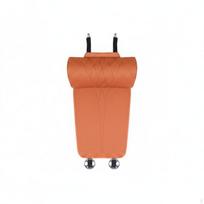 Driver Seat Universal Fit Pressure Relief Car Leg Thigh Support Pad for Drivers, Passengers Orange Black Style a black