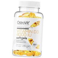 Vitaminas D3, Vitamin D3 4000, Ostrovit  (36250064) 120softgels