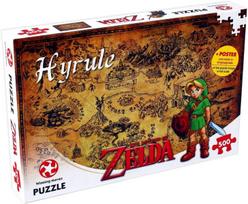 Legend of Zelda Hyrule Field 500 dalių dėlionė