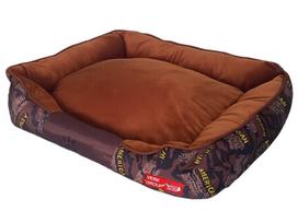 Bonya Smile gultas-sofa šunims, išimama pagalvė, ruda