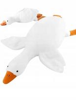 Didelė pliušinė žąsis Pipa, 90 cm – minkšta pagalvė ir žaislas