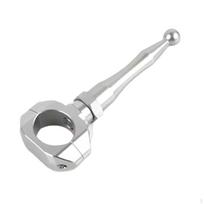 Electric Bike Kickstand Side Support with Rear Mount Feature raudona