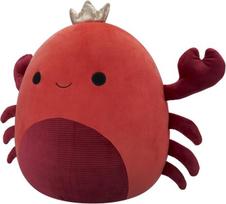 Squishmallows Sqcr06528 - Georgios the Crab 40 cm, oficialus Kelly Toys pliušinis žaislas, itin minkštas mielas žaislas